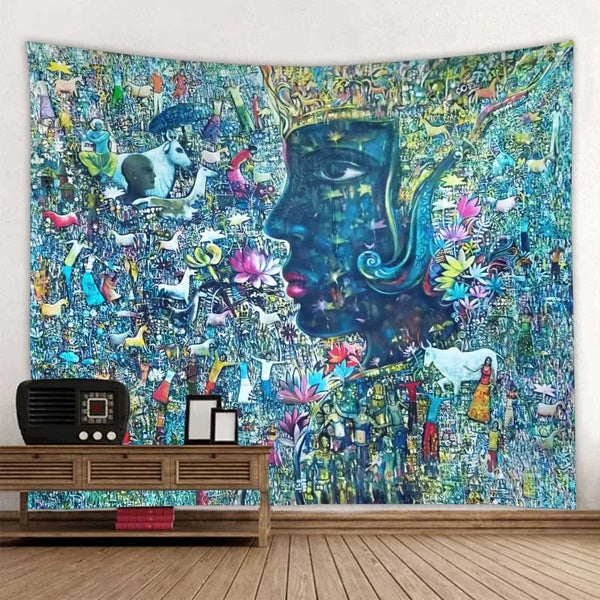 Buddha Meditation Tapestry-ToShay.org