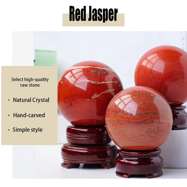 Red Jasper Ball-ToShay.org