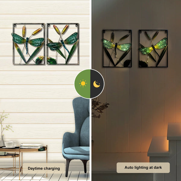 Dragonfly LED Wall Art-ToShay.org