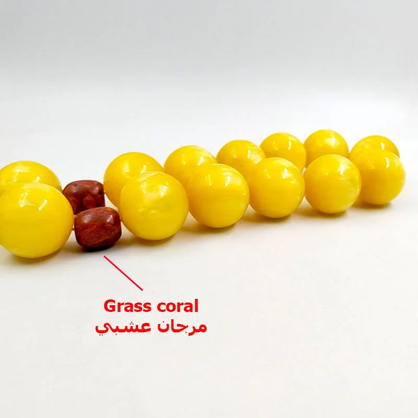 Yellow Prayer Beads-ToShay.org