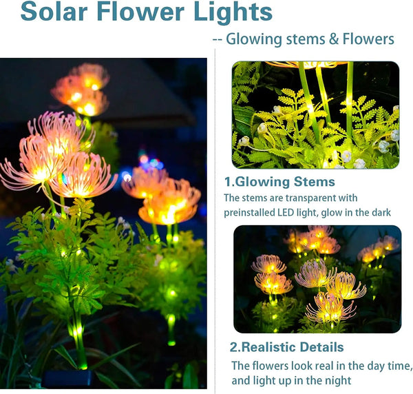 Flower Solar Lights-ToShay.org