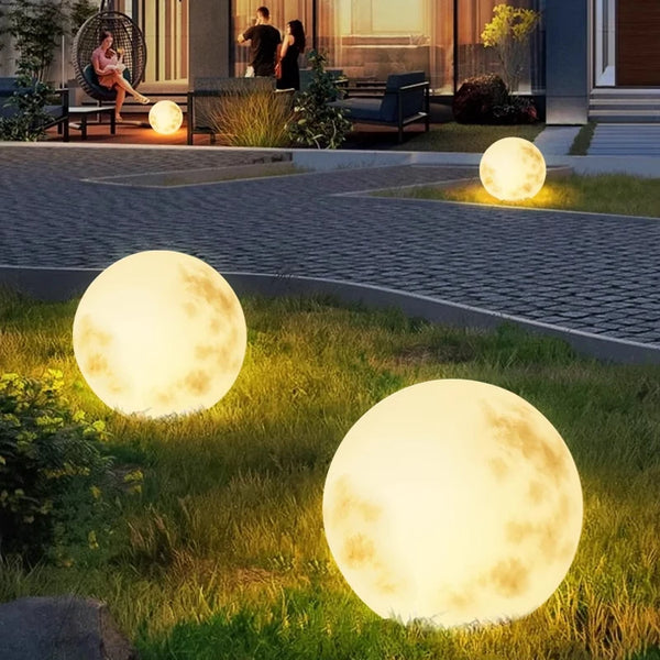 Moon Lawn Lamp-ToShay.org