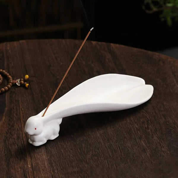 White Rabbit Incense Holder-ToShay.org