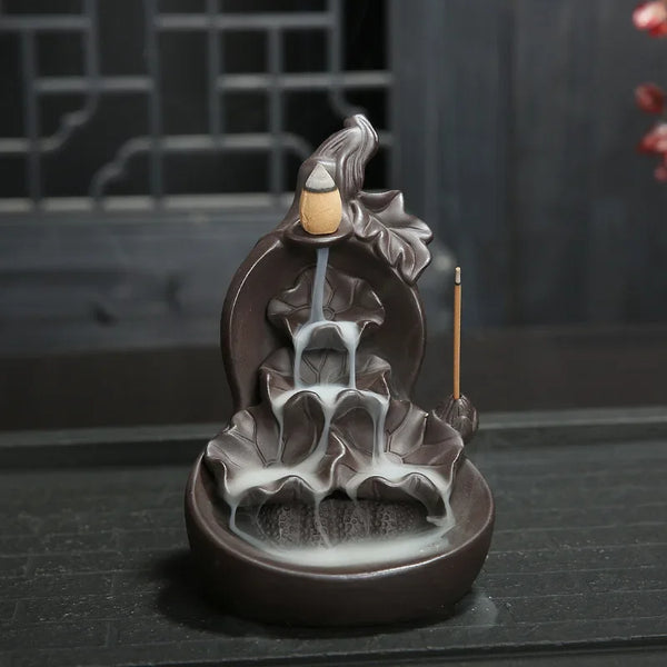 Gourd Waterfall Incense Burner-ToShay.org