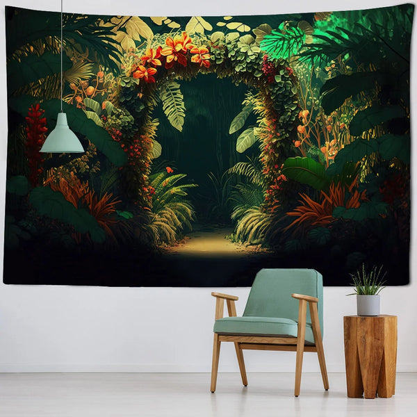 Tropical Rainforest Tapestry-ToShay.org