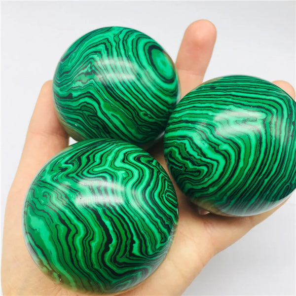 Green Malachite Ball-ToShay.org