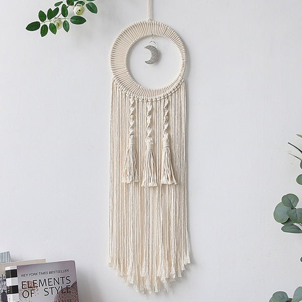 Macrame Moon Wall Hanging-ToShay.org