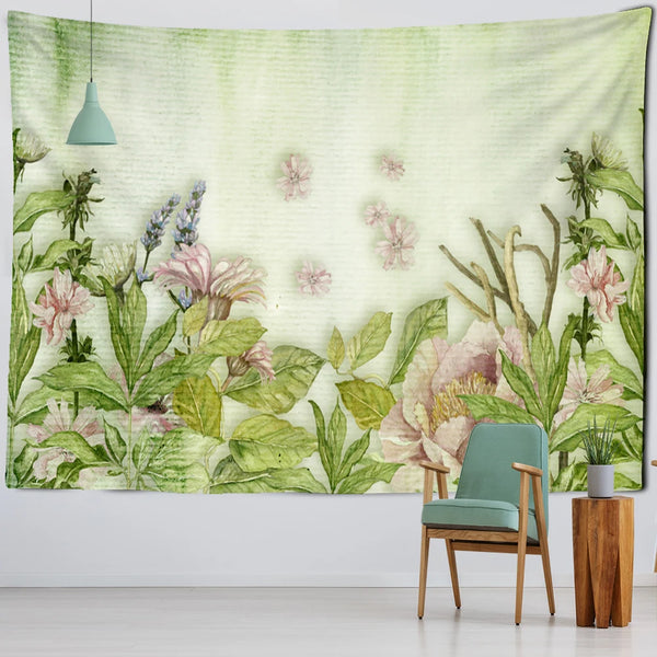 Flower Art Tapestry-ToShay.org