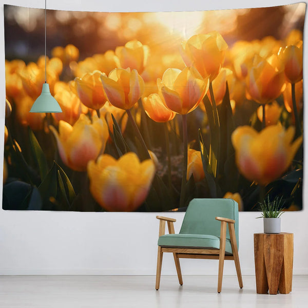 Flower Art Tapestry-ToShay.org