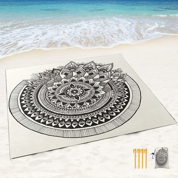 Mandala Beach Blanket-ToShay.org