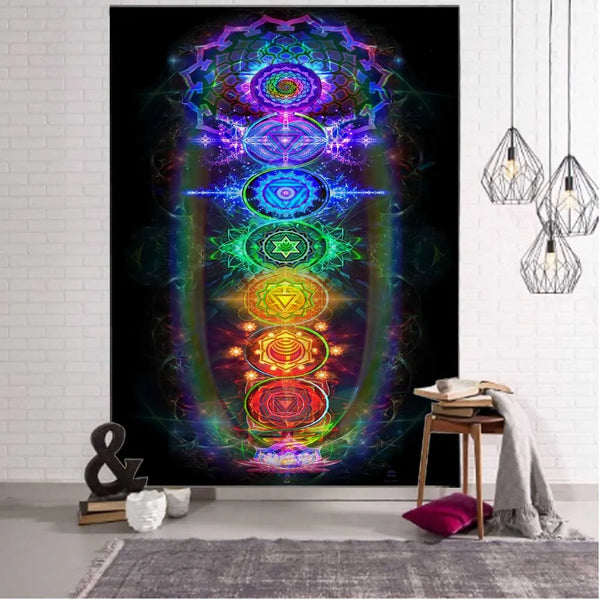 Psychedelic Meditation Tapestry-ToShay.org