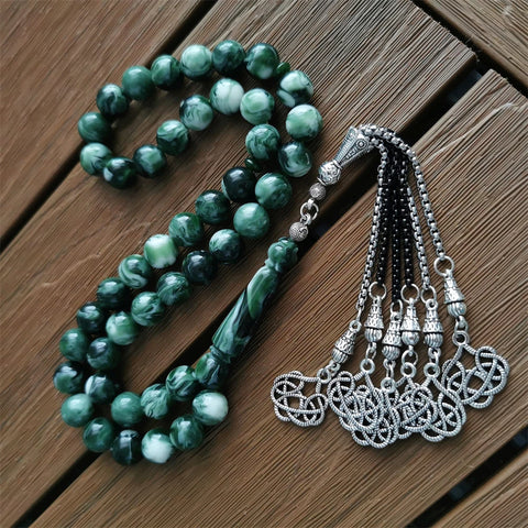 Green Prayer Beads-ToShay.org