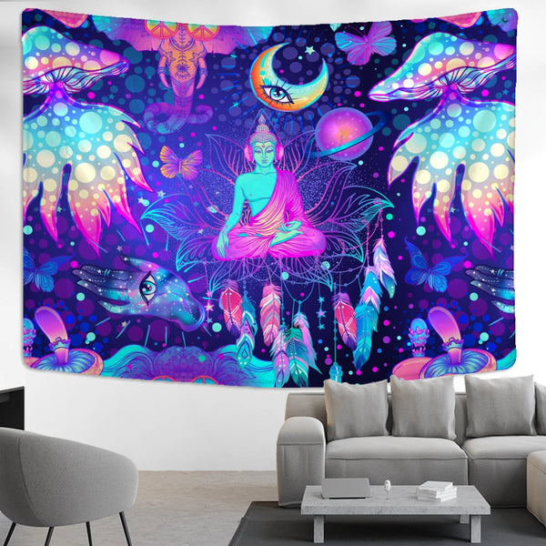 Buddha Art Tapestry-ToShay.org