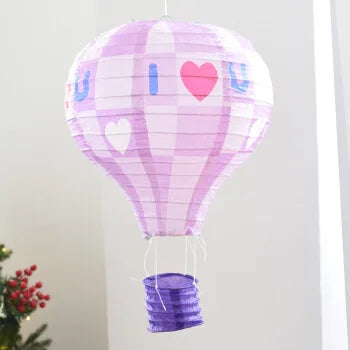 Paper Air Balloon Lantern-ToShay.org