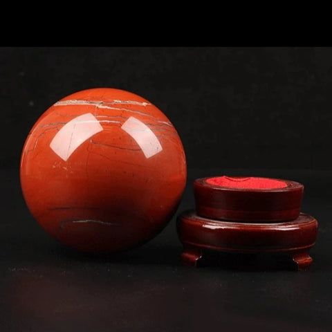 Red Jasper Ball-ToShay.org