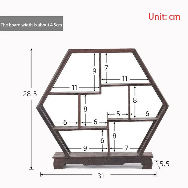 Wood Display Shelf-ToShay.org