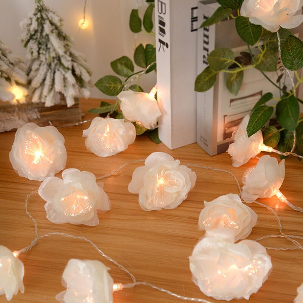 Frangipani Flower String Lights-ToShay.org