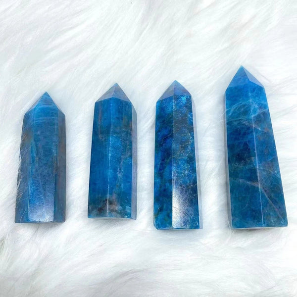 Blue Apatite Point-ToShay.org