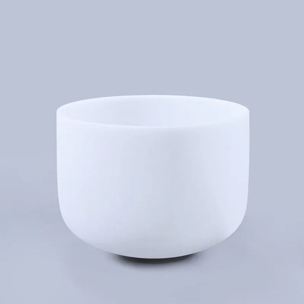 White Frosted Crystal Bowl-ToShay.org