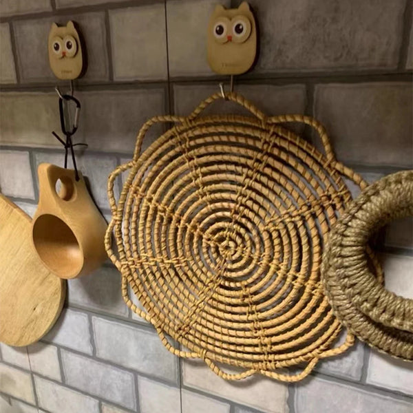 Wicker Woven Plate-ToShay.org