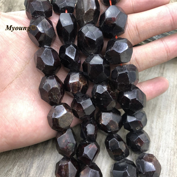 Red Garnet Nugget Beads-ToShay.org