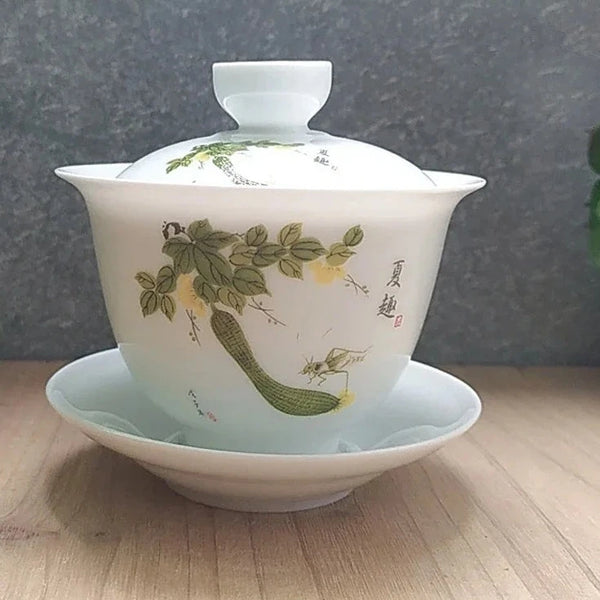 Gaiwan Ceramic Tea Tureen-ToShay.org