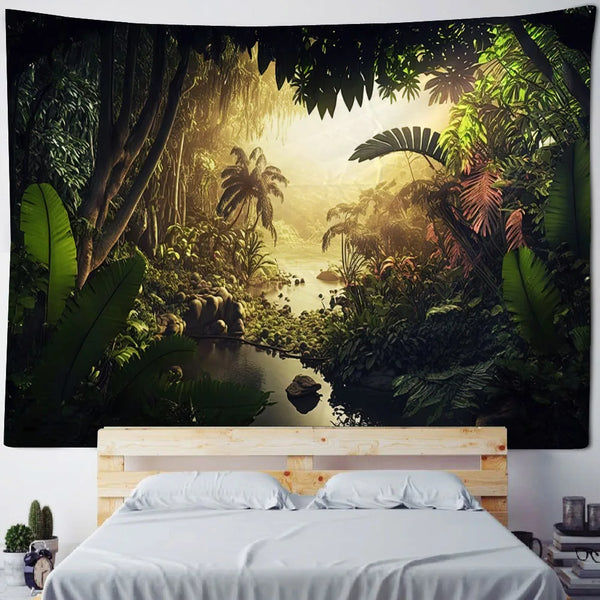 Tropical Rainforest Tapestry-ToShay.org