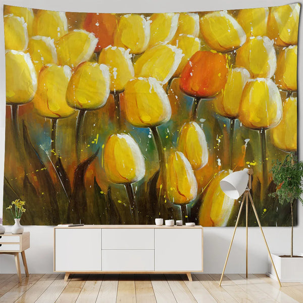 Flower Art Tapestry-ToShay.org