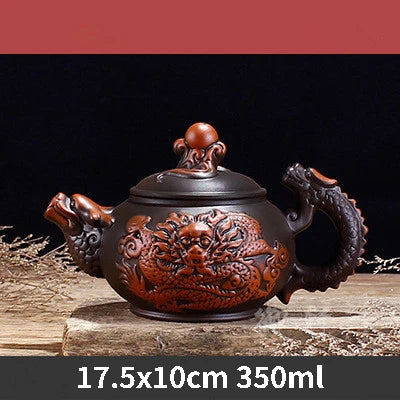 Dragon Clay Tea Pot-ToShay.org