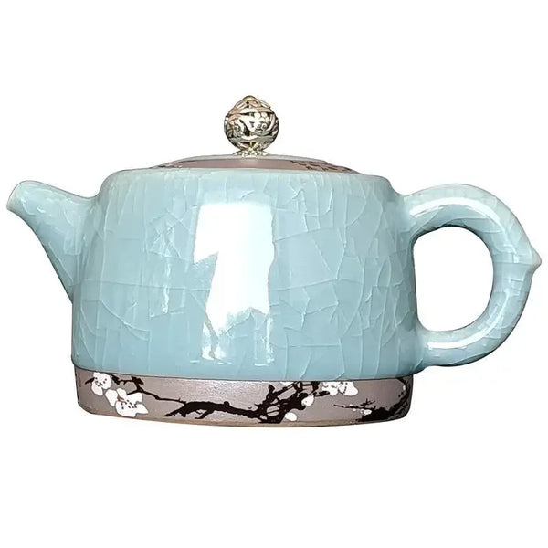 Blue Celadon Glaze Teapot-ToShay.org