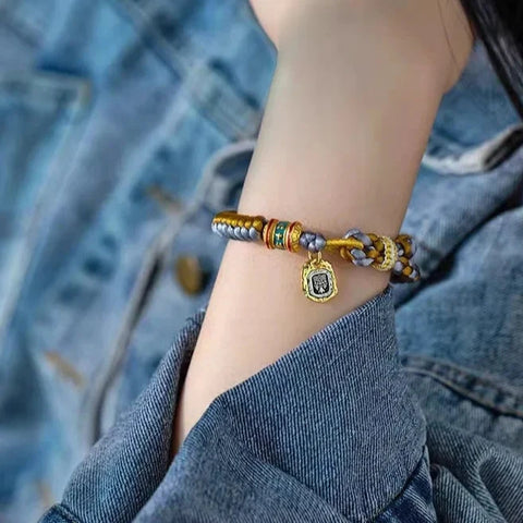 Tibetan Diamond Knot Bracelet-ToShay.org