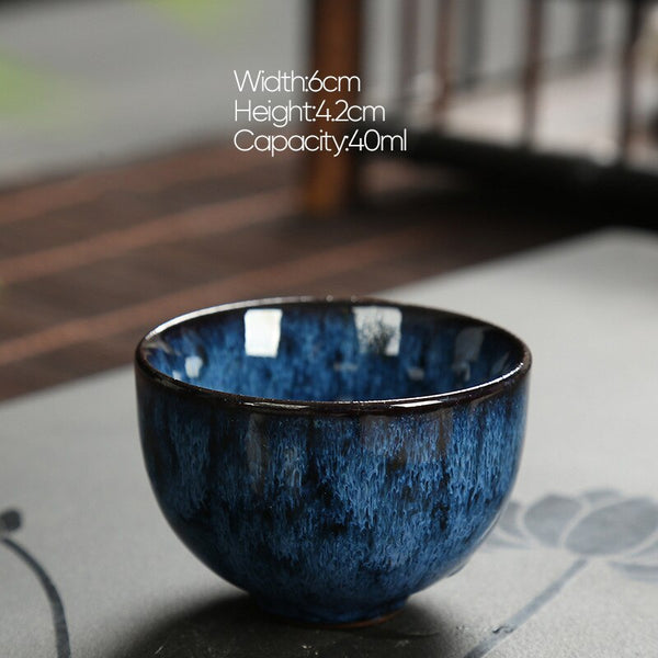 Glazed Ceramic Tea Bowl-ToShay.org