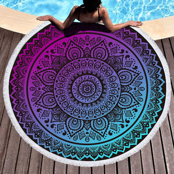 Mandala Beach Mat-ToShay.org