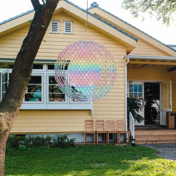 Mermaid Scales Wind Spinner-ToShay.org