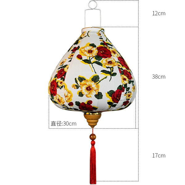 Flower Print Lantern-ToShay.org