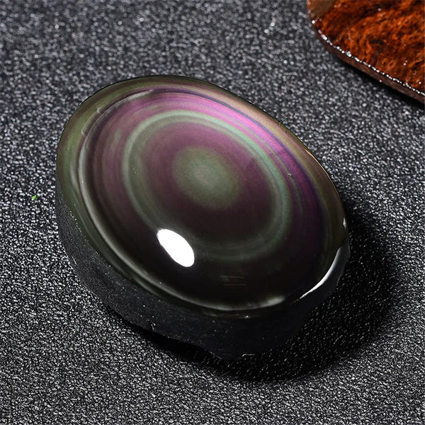 Black Rainbow Obsidian Stones-ToShay.org