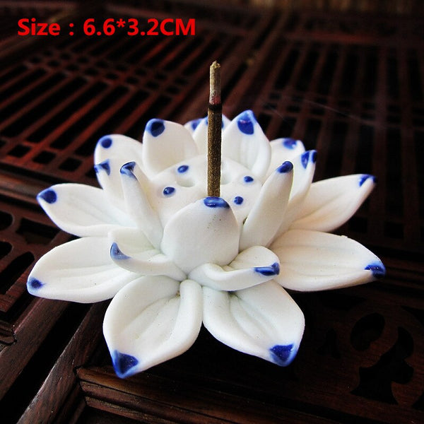 Lotus Flower Incense Stick Holder-ToShay.org