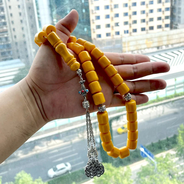 Yellow Prayer Beads-ToShay.org