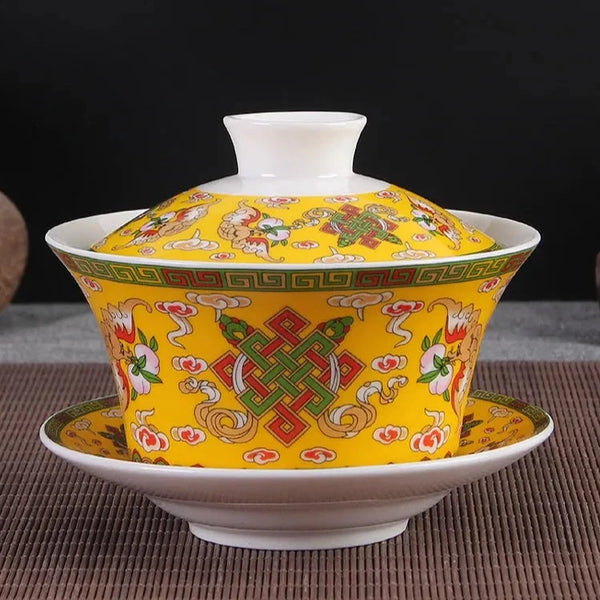 Gaiwan Ceramic Tea Tureen-ToShay.org