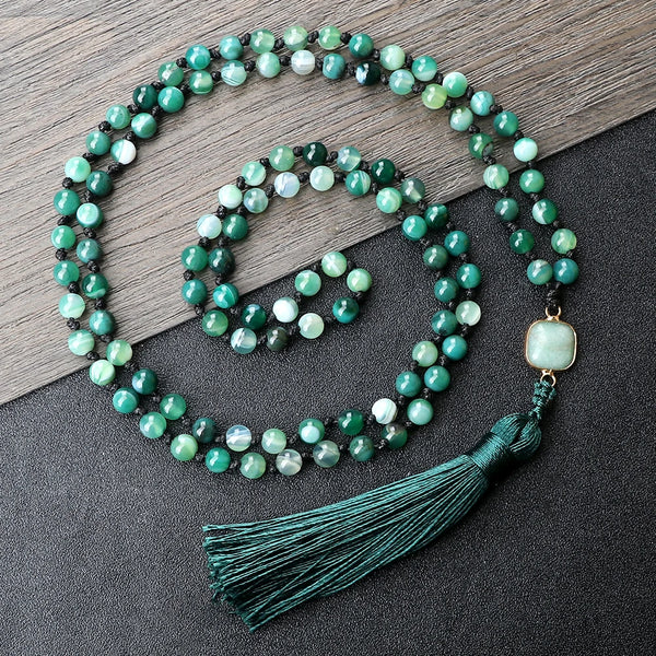 Mixed Quartz Crystal Mala Beads-ToShay.org