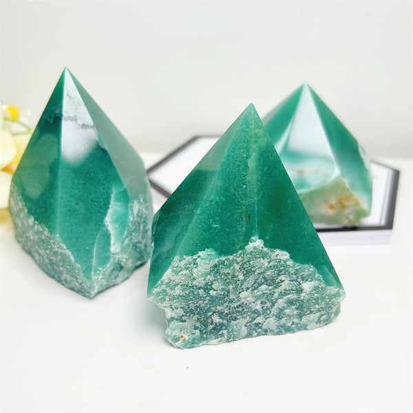 Crystal Rough Pyramid-ToShay.org