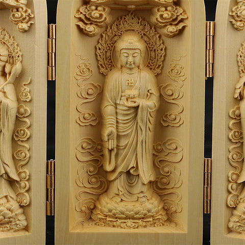 Wood Buddha Box-ToShay.org