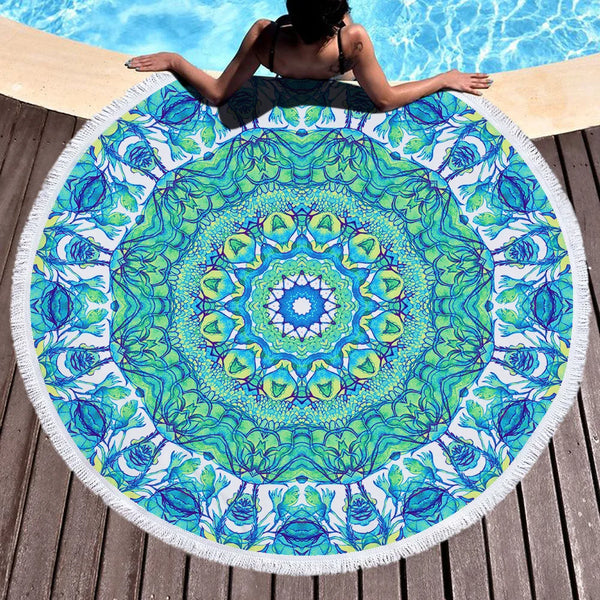 Mandala Beach Mat-ToShay.org