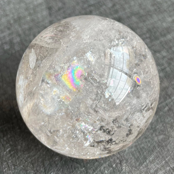 White Crystal Quartz Ball-ToShay.org