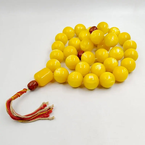 Yellow Prayer Beads-ToShay.org