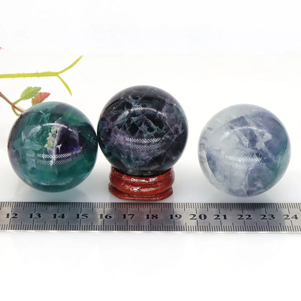 Green Fluorite Ball-ToShay.org