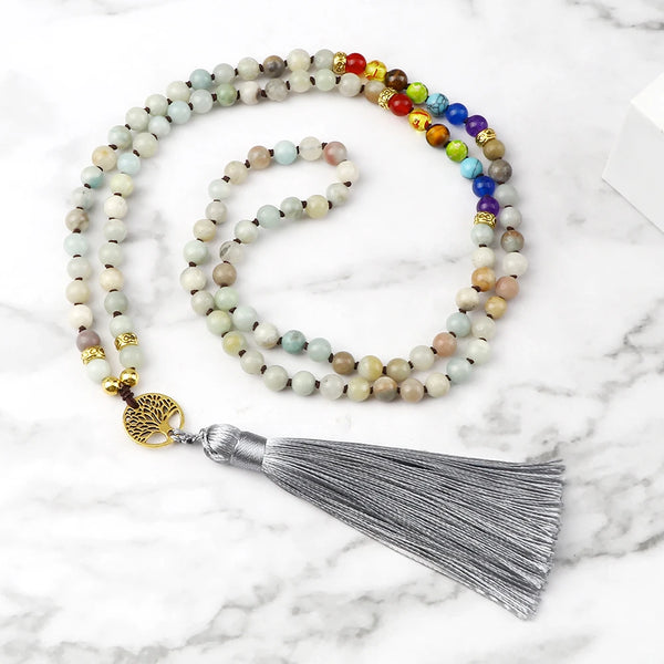 Mixed Crystal Mala Beads-ToShay.org