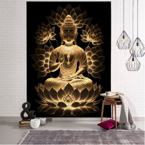 Buddha Statue Tapestry-ToShay.org