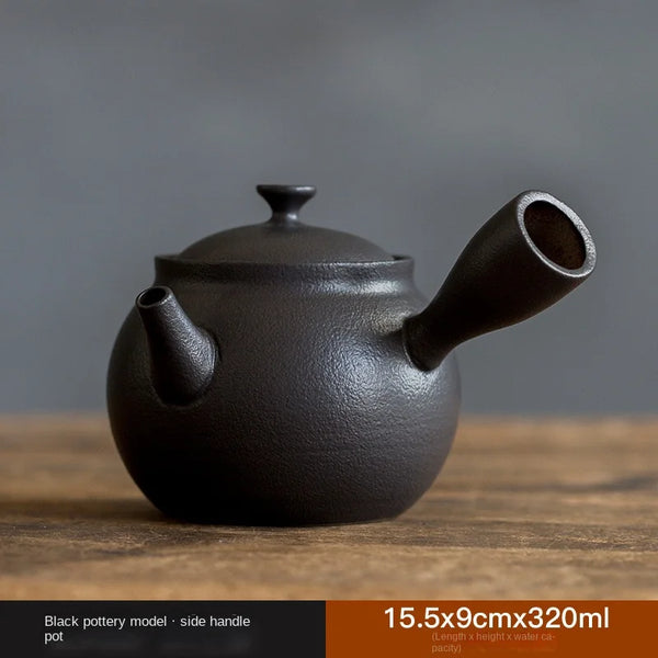 Kiln Iron Glaze Teapots-ToShay.org