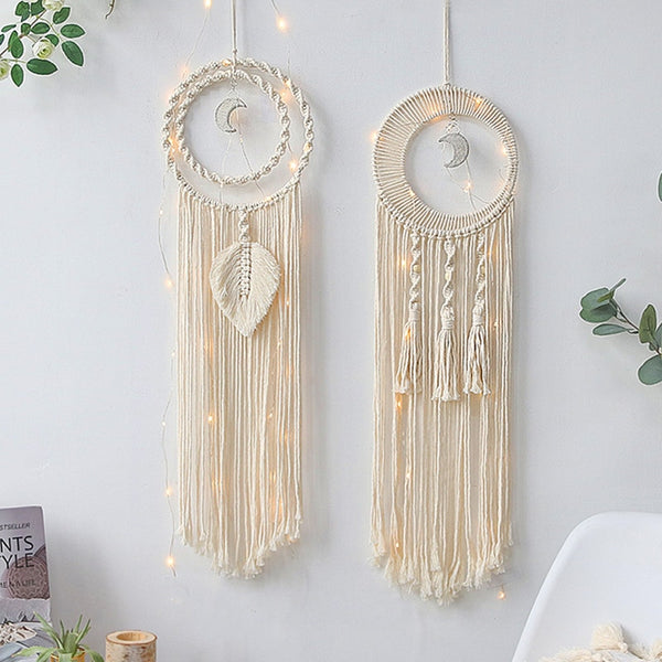 Macrame Moon Wall Hanging-ToShay.org